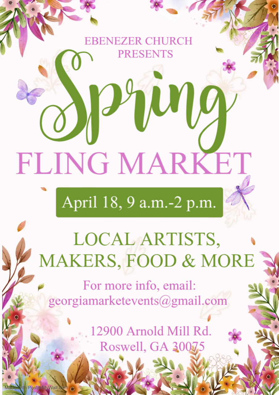 Spring Fling Market at Ebenezer Church